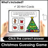 What am I? Christmas Guessing Game BOOM CARDS - Hot Chocolate Teachables