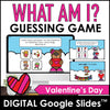 What am I? Valentine's Day Vocabulary Guessing Game | Google Slides™ ready - Hot Chocolate Teachables